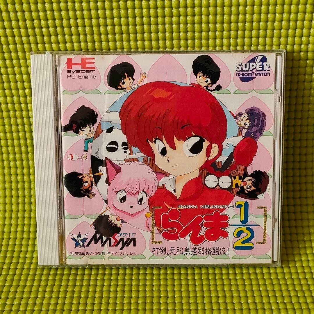 Japan Anime Ranma 1/2 CD-ROM PC Engine GAME The Original Indiscriminate Fighting