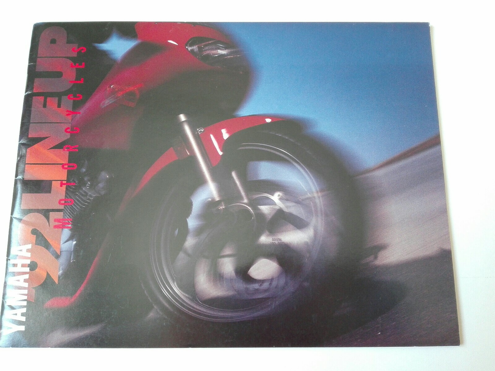 Prospectus USA Yamaha Range 1992 original sous pochette de protection