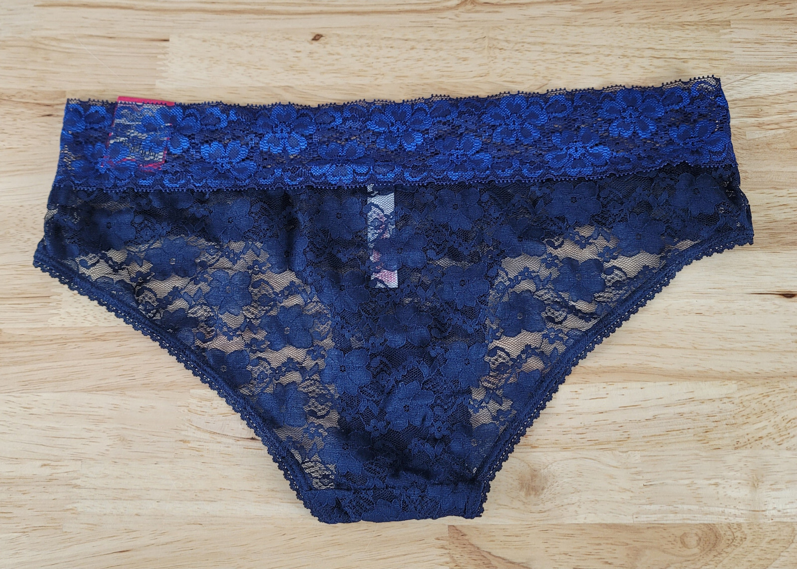 Xhilaration WOMENS LACE HIPSTER PANTIES Color Oxford Blue Size L (11