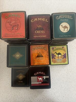 2002 Special Edition Camel Exotic Blends Tins With Box 33