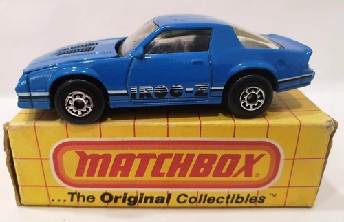 Matchbox MB51 Chevorlet Camaro IROC-Z Diecast Model Car Vintage 1983