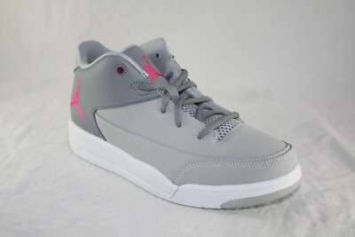 jordan flight pink and grey