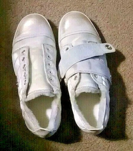 Sexy Zapatilla Tenis Mujer De Colección Rara Timberland Dorado Marfil Talla 8.5 Foto 4 de 4