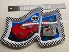 Retro 2008 Disney Pixar Cars Lightning McQueen  95 Kids Melamine Plate New 