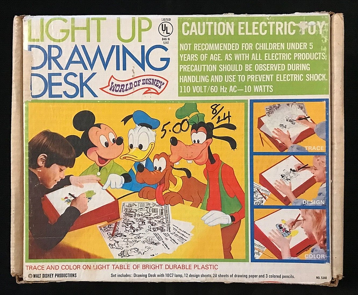 Disney Animation Drawing Table