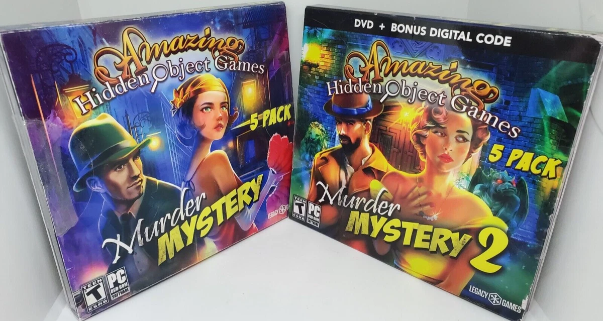 Legacy Games Amazing Hidden Object Games for PC: Murder Mystery