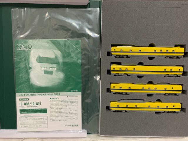KATO N Gauge 923 Form 3000 Series Doctor Yellow Hematopoiesis 4car Set 10897 M for sale online