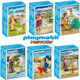 Playmobil The 12 Olympian Gods and Goddesses of Ancient Greece include the boxes