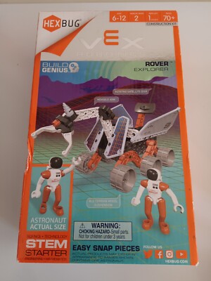 Hex Bug Vex Robotics Space Rover Explorer Construction Kit 