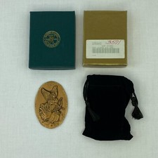 Wendell August Bronze Ornament Christmas 1999 Diana B68