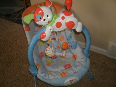 fisher price puppy bouncer