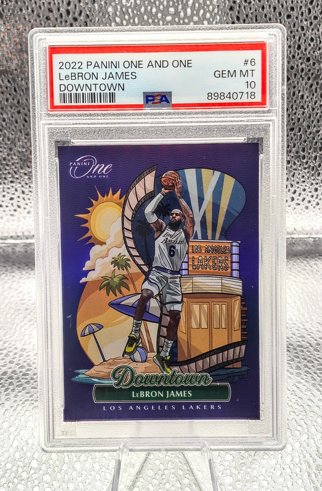 NBA PSA10 ポップ数1 容易 10シリ ラビーン lavine panini