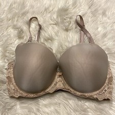 Victorias Secret 32DDD Bra Dream Angels Lined Demi Underwire Back Closure