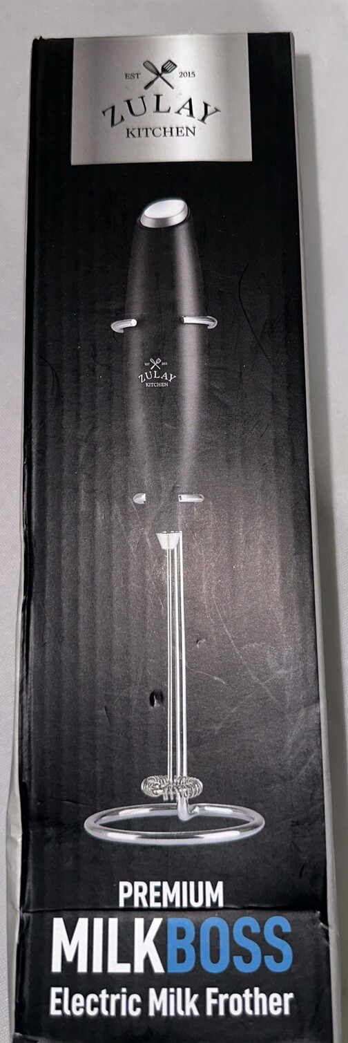 Milk Frother Zulay Kitchen Milk Boss Electric Milk Frother - Black-image