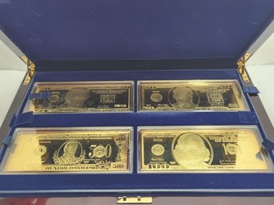 Washington Mint 12×4ozt .999 Silver Golden Bills 2004 • Box & COA