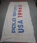 Vintage Ralph Lauren Polo Sport 1996 American Flag Beach Bath Towel 33”x65”