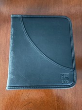 Case Logic DVB40 DVD Album 40 Disc Capacity Zippered Binder Storage Case Black