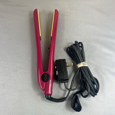 CHI Air 1'' Ceramic Tourmaline Hair Straightener Flat Iron GF1001JCPP35W Tested