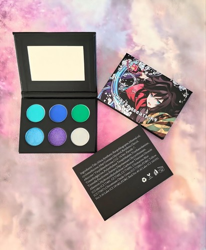 Demon Slayer 6 Pan Eyeshadow Palette Cruelty Free Makeup – Anime Inspired - Picture 81 of 120