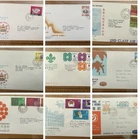 Hong Kong First Day Cover FDC Lot Of 9 1970s Combined Shipping