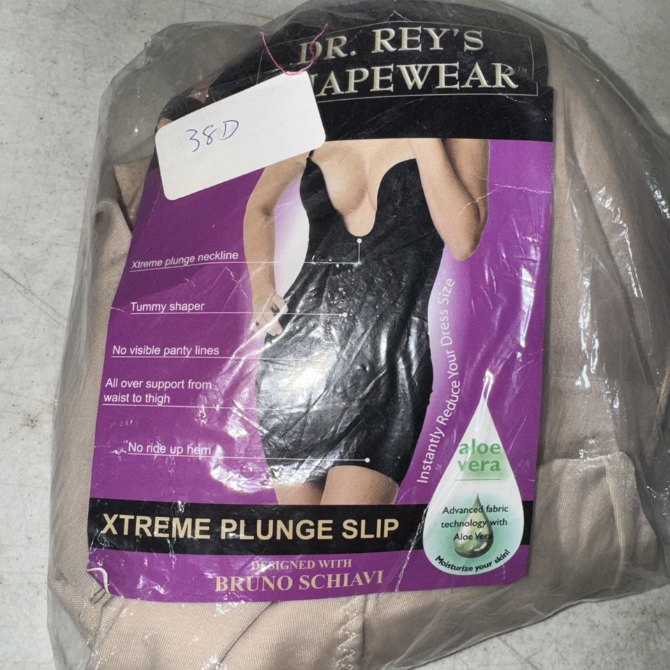 2 NUEVO CON ETIQUETAS Dr. Rey Prendas moldeadoras Multi-Way Xtreme Body Traje modelador calzoncillo 38D Foto 2 de 3