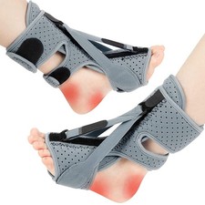 Plantar Fasciitis Night Splint-Upgrade 3 Adjustable Planter Facetious Relief ...