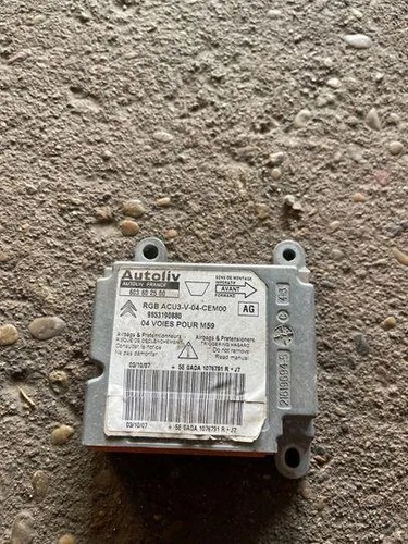 PEUGEOT PARTNER Furgon Airbag-Steuergerät 9653190880 1.60 Diesel 68kw 21513030