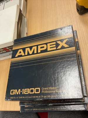 VTG. AMPEX GM-1800 Grand Master Professional Recording Tape