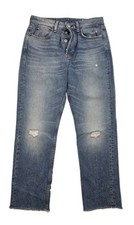 Rag & Bone Womens Maya High Rise Ankle Slim Made In USA Straight Jeans Size 27