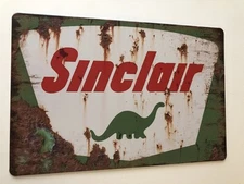 NEW METAL SIGN SINCLAIR GASOLINE 12”x8” FREE SHIPPING 