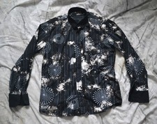 FRIDAY Shirt Men's Bold Eyecatching Joe Browns Floral Geometric Shirt Large L