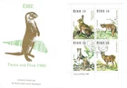 1980 Ireland Wildlife Miniature Sheet First Day Cover