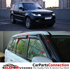 4X For Land Rover Range Rover Sport MK2 2013-2022 Wind Deflectors Rain Guard