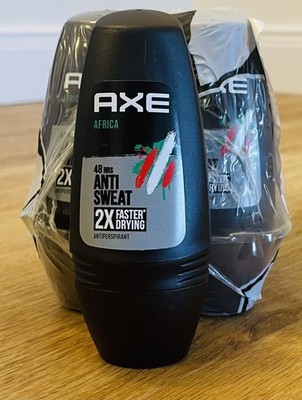 6x Axe Africa Roll-On Deo 50 ml