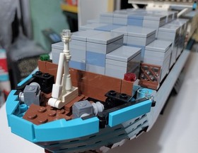 LEGO 10241 Maersk Line Triple-E CREATOR Expert Complete Genuine