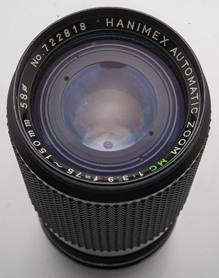 Hanimex Automatic Zoom MC 75-150mm 75-150 mm 3.9 1:3.9 - Minolta MD 