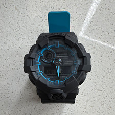 Casio G-SHOCK Men's Analog-Digital Quartz 200m Shock-Resistant Black/Blue