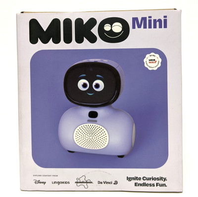 Miko Mini with 30 Days Free Miko Max:AI Robot for Kids Fosters STEAM Lear -New