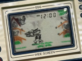Nintendo Game & Watch Egg EG-26 Widescreen Japan 1981 Serial 07065023 NO RESERVE