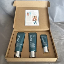 Lancer The Method Polish, Cleanse & Nourish 3-Piece Kit Original New In Box