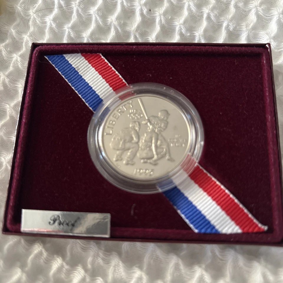 1995 PROOF US Olympic Games Coins of the Atlanta Centennial Half Dollar #46733L - Image 2 of 4