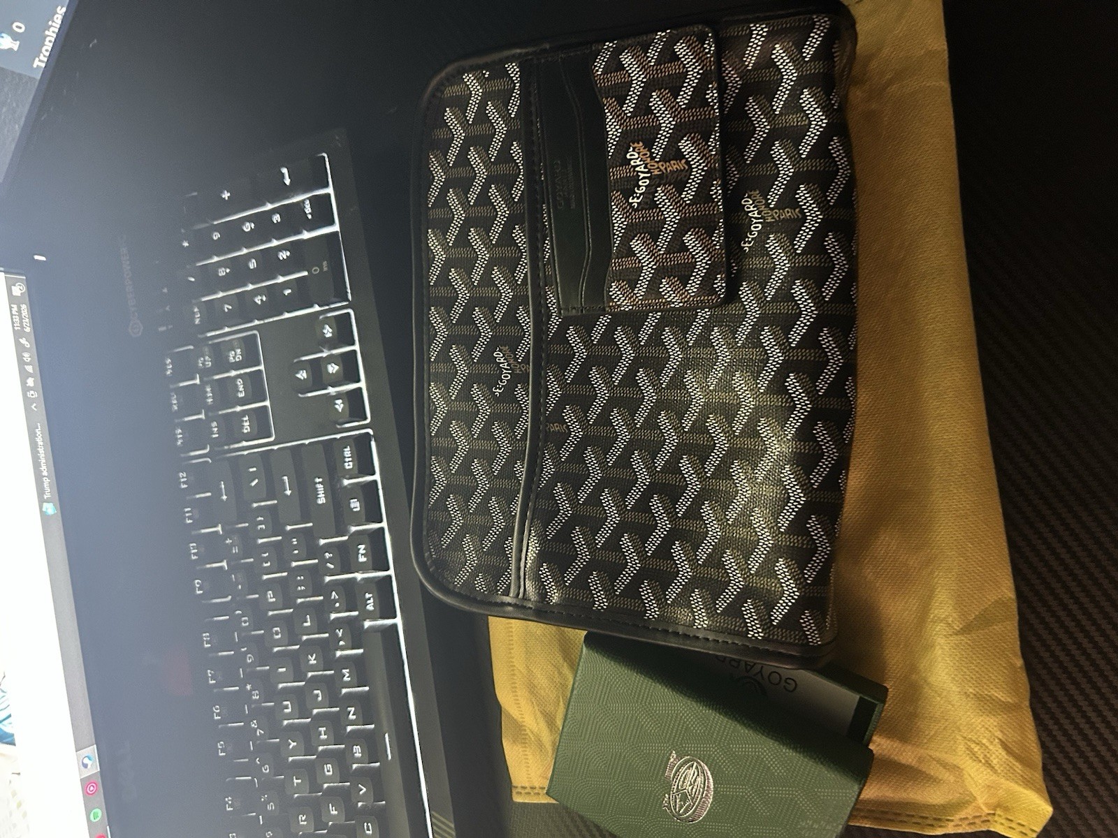 Goyard Both Bag and Wallet Set