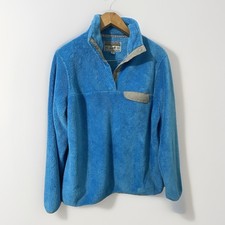 Jachs blue cabin fleece pullover medium