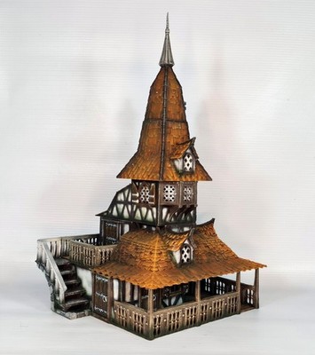 Tabletop Terrain: Copperhelm House, Turmhaus Kupferhelm   DnD PnP Modellbau