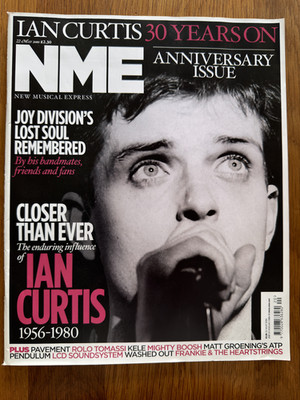 NME - Ian Curtis, 30 years on anniversary issue + LCD Soundsystem, 22 May 2010