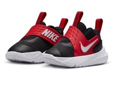 New Nike Team Hustle D 12 Toddler Boys Athletic Shoes Size 8 c Black  Red