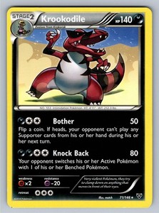 Krookodile 71/146 XY Base Set Rare