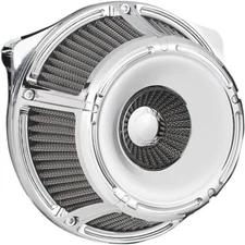 Arlen Ness Chrome Inverted Slot Track Air Cleaner-18-914