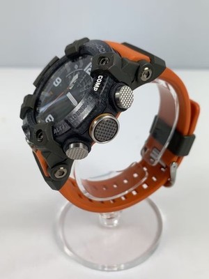 CASIO G-SHOCK MUDMASTER  GG-B100-1A9JF Orange Bluetooth & Quad Sensor Watch Used