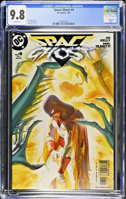   Space Ghost #4 CGC 9.8 NM/MT Alex Ross DC Comics 2005 Low CGC Census Count